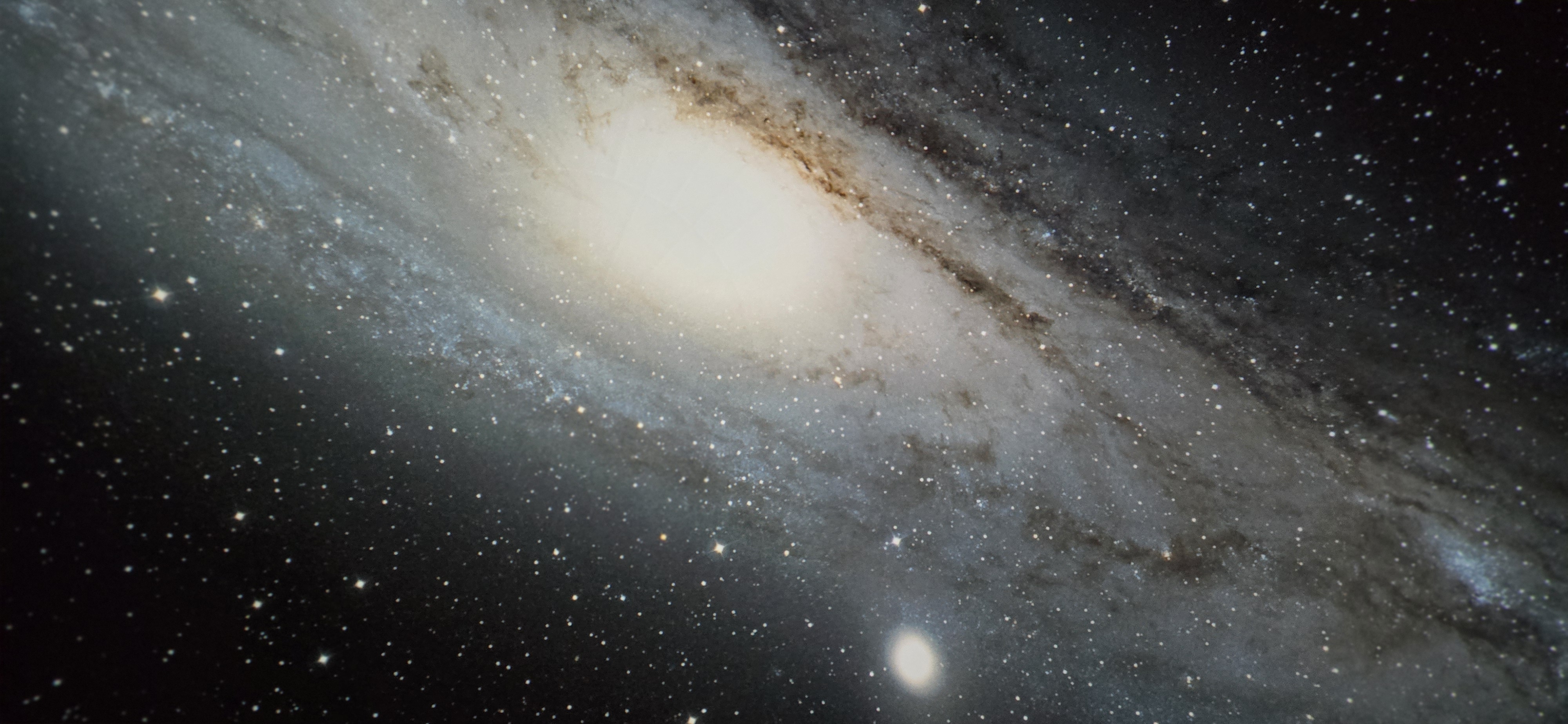 Galaxy view in the planetarium